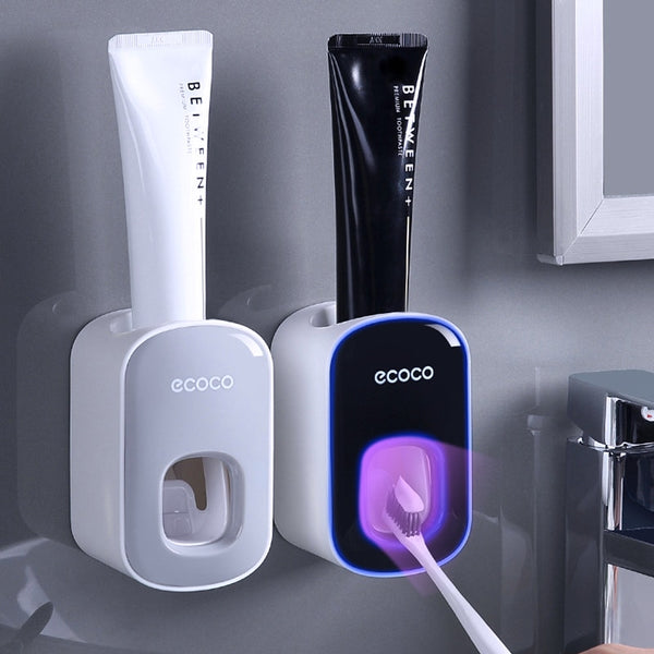 Toothpaste Dispenser Excluding Toothbrushes, Automatic Electric Toothpaste  Squeezer With Sensor Wall-mounted For Washroom Bathroom
