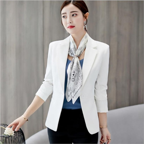 White formal hotsell jacket women's