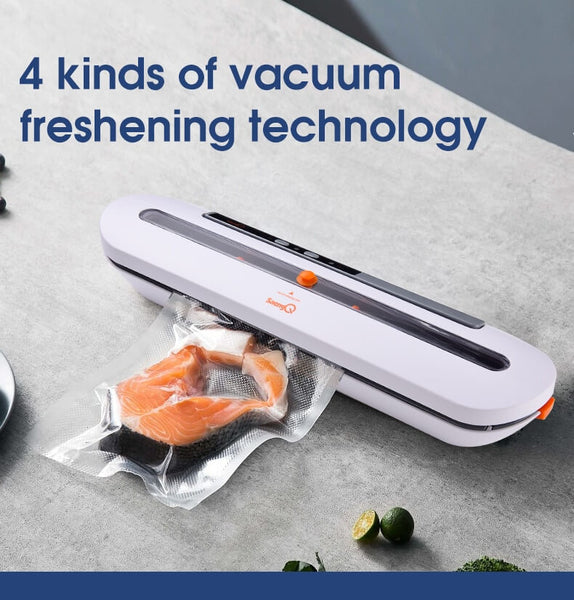 Electric Vacuum Sealer Machine with 10 Food Saver Bags for Home Kitchen –  Stylemein