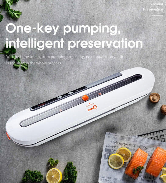  Clearance Vacuum Sealer Machine - Food Vacuum Sealer Machine  with 10pcs Sealer Bags for Kitchen Food Sealer, Automatic Food Vacuum  Sealer for Food Preservation Sealing Packing System : Home & Kitchen