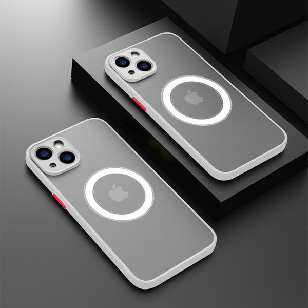Para Iphone 11 Magsafe Magnetic Wireless Charging Case Funda protectora