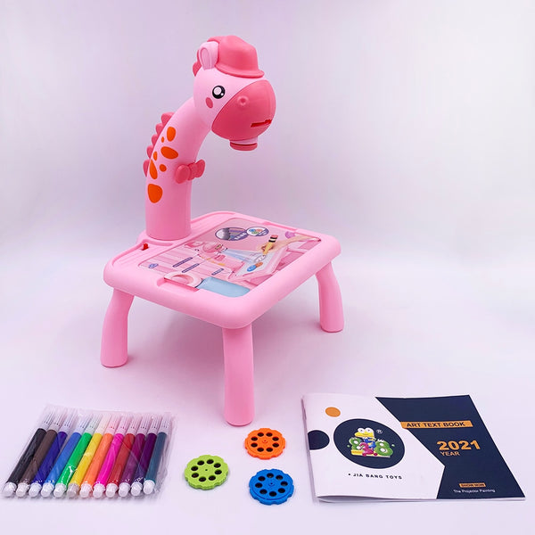 Cartoon Projector Painting Set For Kids Projection Drawing Table Educati  ZOK